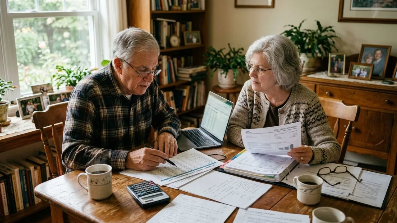 Social Security benefit amounts for 2026 showing maximum of $5,181 at age 70, $4,018 at age 67, and $2,831 at age 62