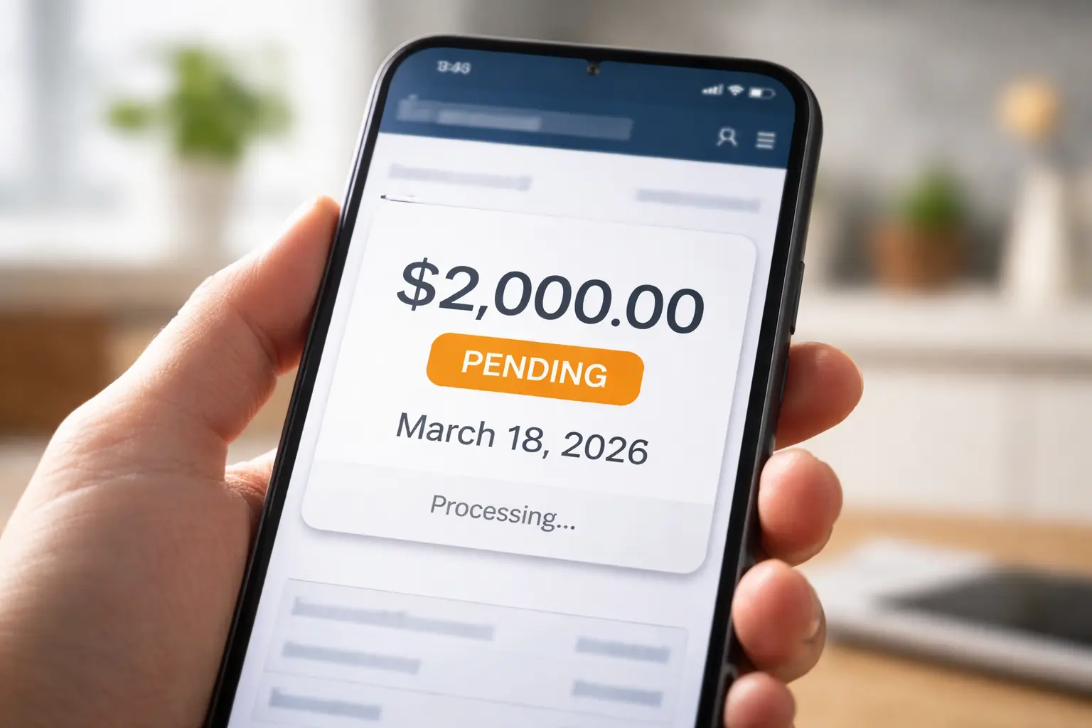 IRS Code 846 Shows Issued — Why Your $2,000 Isn’t Deposited Yet