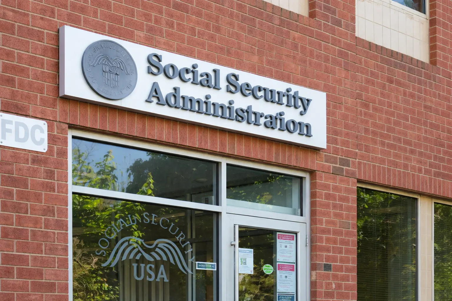 Major Social Security changes begin March 7 as seen outside a Social Security Administration office in the United States