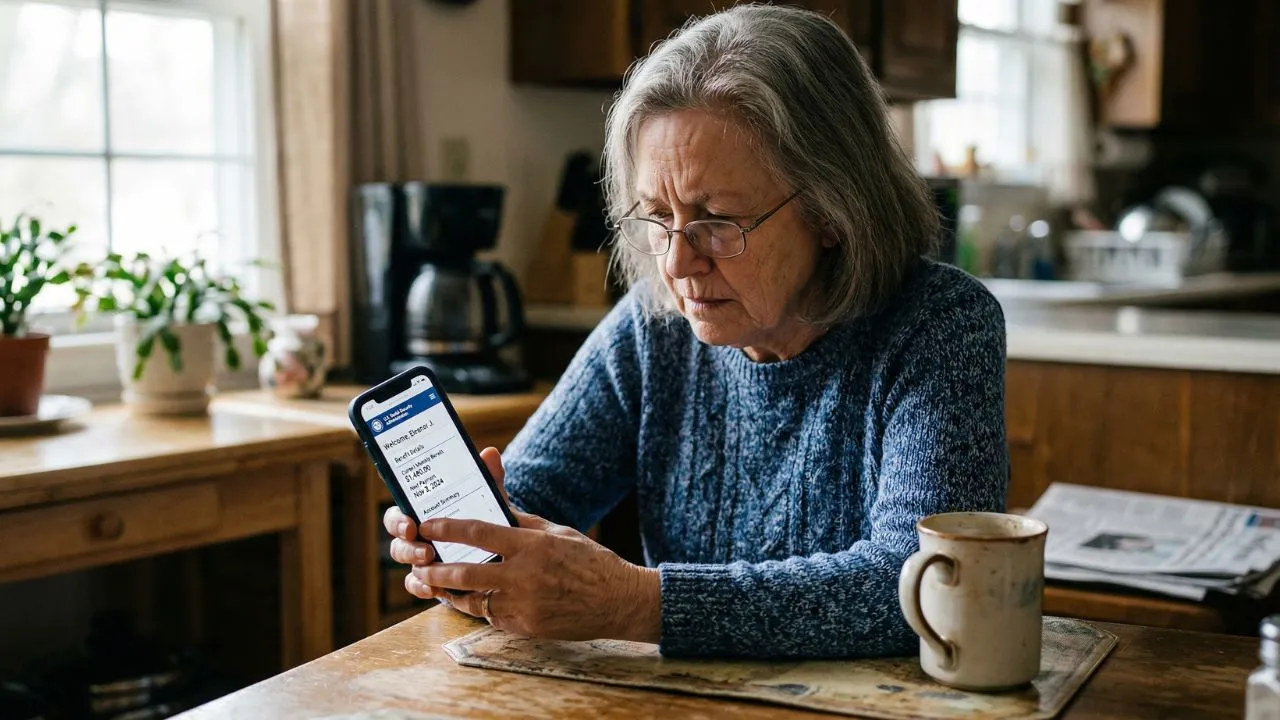 Social Security Administration notice showing April 14 2026 deadline for ending phone-based direct deposit changes affecting 70 million recipients