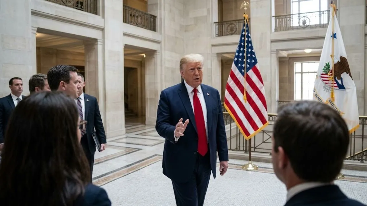 U.S. Capitol building representing the Trump administration's settlement discussions with the IRS over the $10 billion tax record disclosure lawsuit