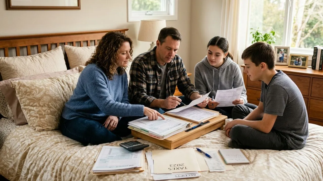 American taxpayers benefiting from new Trump tax deductions for tips overtime and senior income showing average refund increase of 11.3 percent in 2026