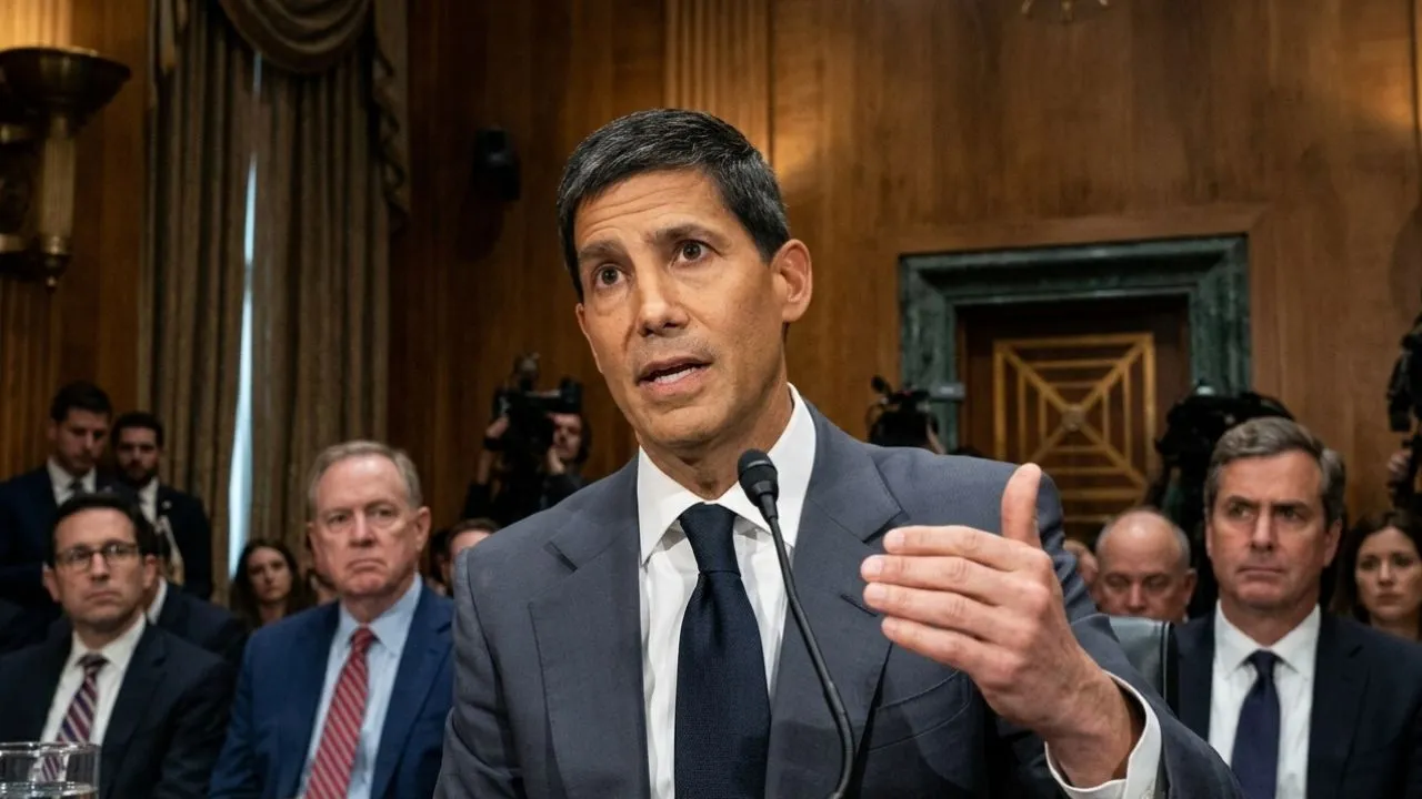 United States Capitol Building Washington DC Senate confirmation vote Kevin Warsh Federal Reserve Chair 2026