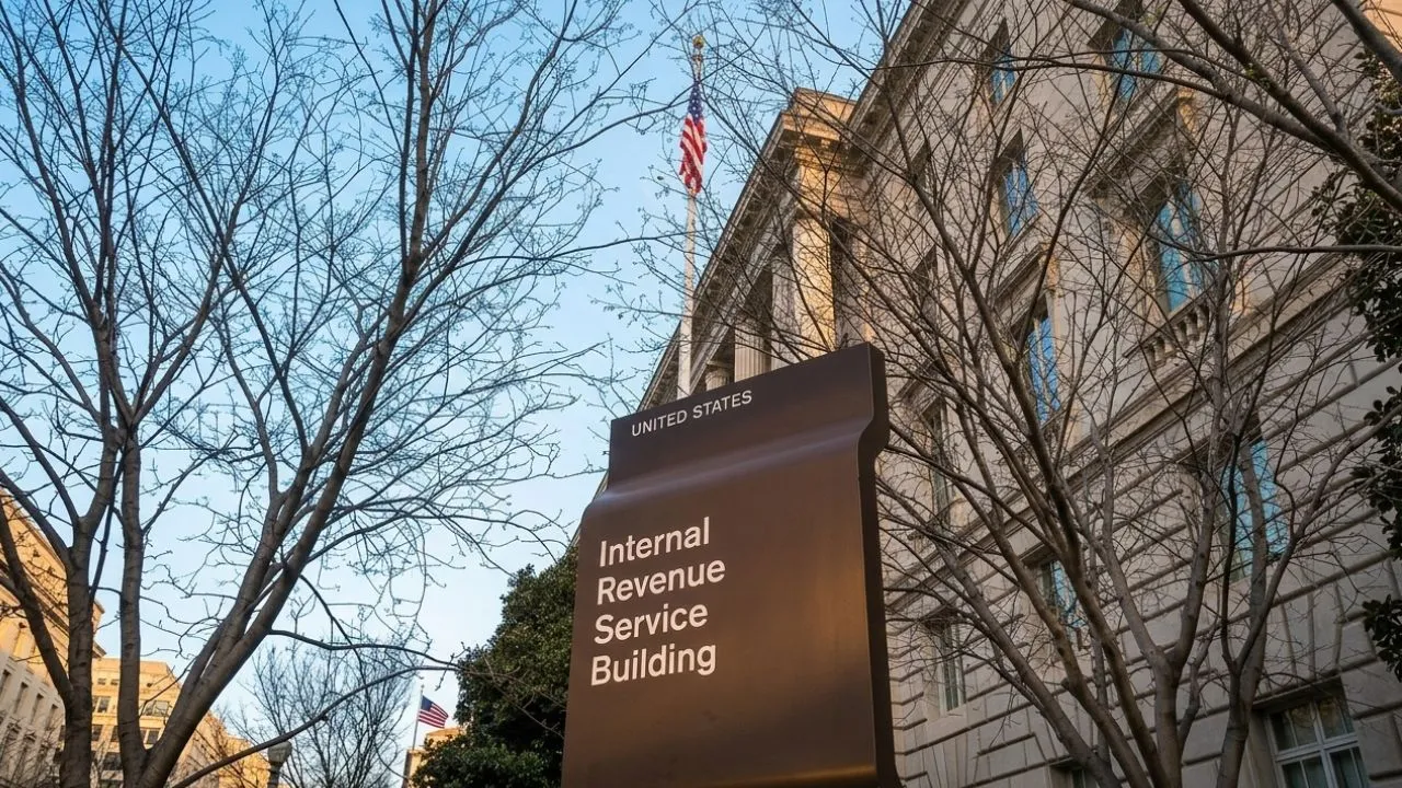 A clock face overlaid on a Form 1040 with the word Accepted highlighted in green marking Day Zero of the IRS refund countdown