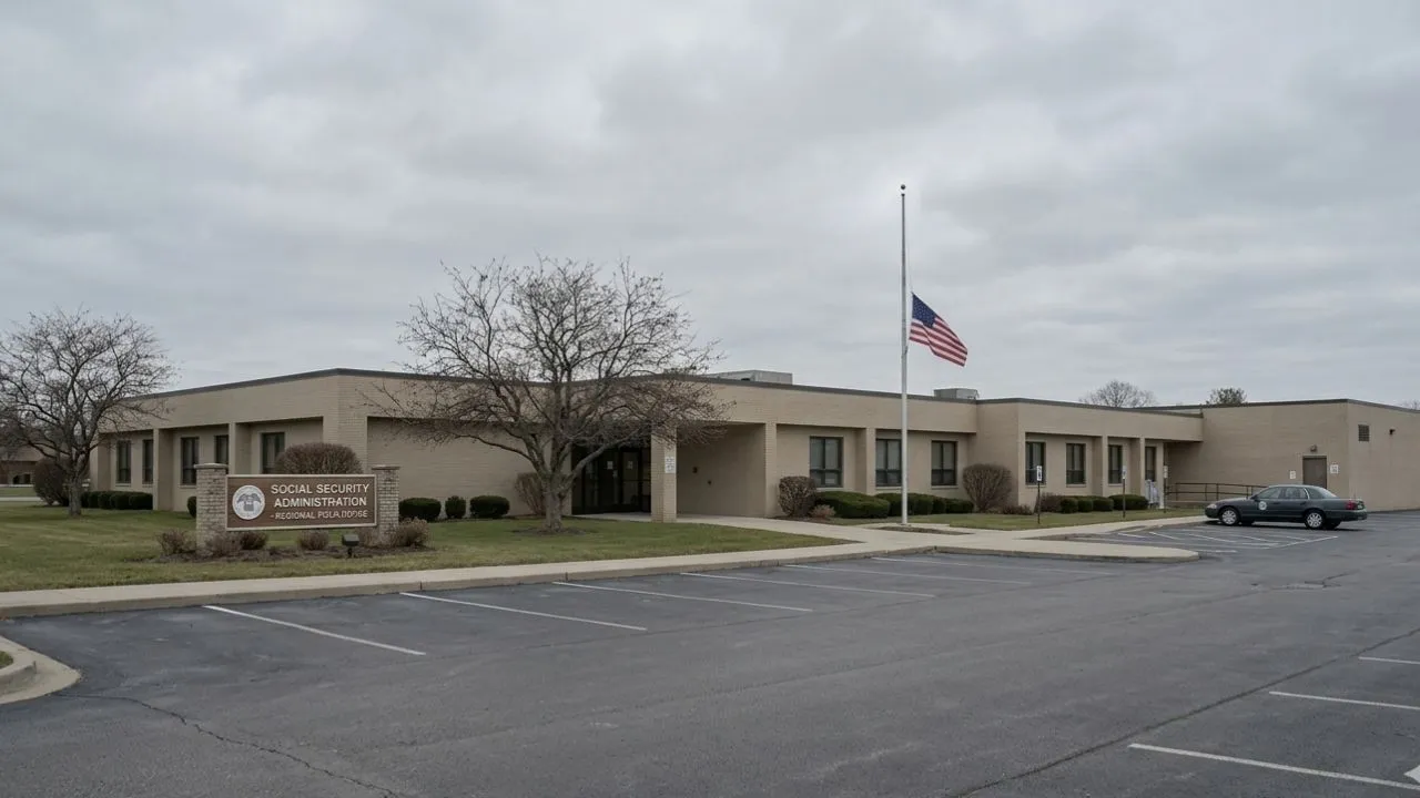 Social Security Administration field office exterior June 2026 showing reduced staffing impact on disability claims