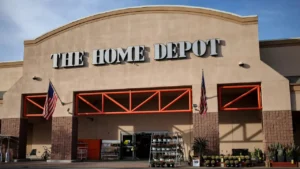 Latest U.S. Financial News and Analysis 24 The Home Depot storefront as investors await earnings for signs of interest-rate pressure on homeowner spending