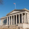 U.S. Treasury building in Washington, D.C., representing Treasury Offset Program hardship appeals and federal debt offsets.