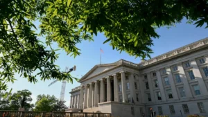 Latest U.S. Financial News and Analysis 18 U.S. Treasury Building in Washington, D.C., as federal debt surpasses $40 trillion