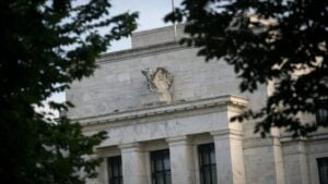 Latest U.S. Financial News and Analysis 20 Federal Reserve building in Washington, D.C., photographed through trees